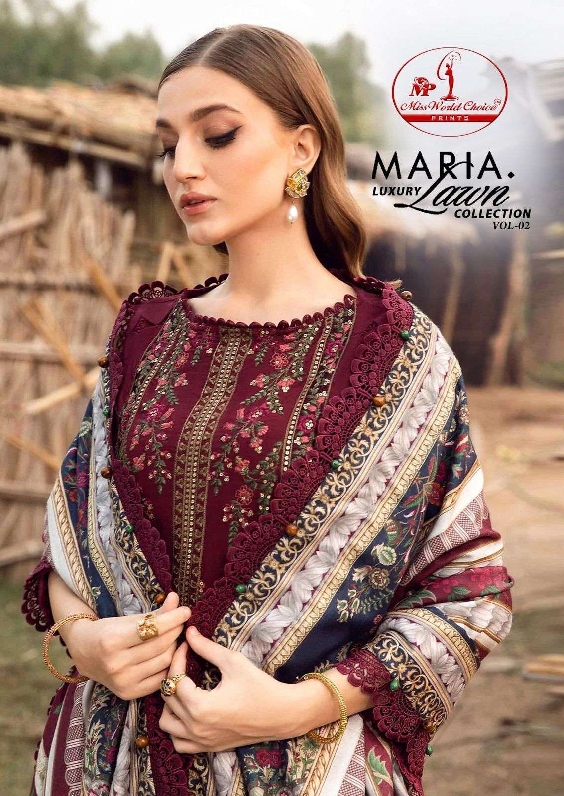 MARIA B LAWN VOL-2 MISSWORLD CHOICE